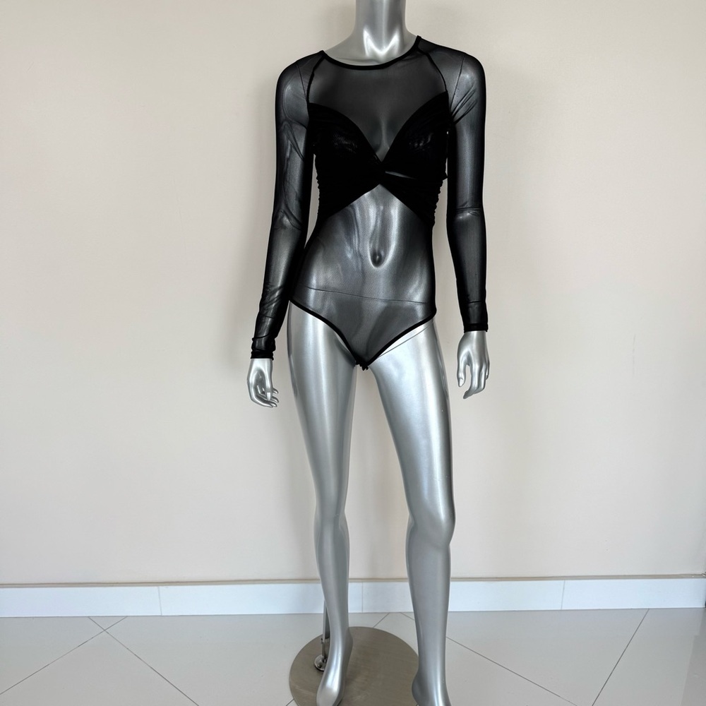 Stradivarius sheer bodysuit size S